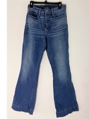 Lucky Brand Blue Flare Jeans Lucky You Zipper size 12/ 31R